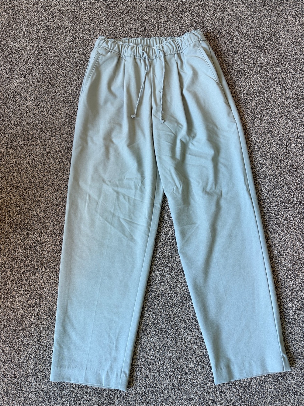 Old Navy Green Drawstring Cropped Pant